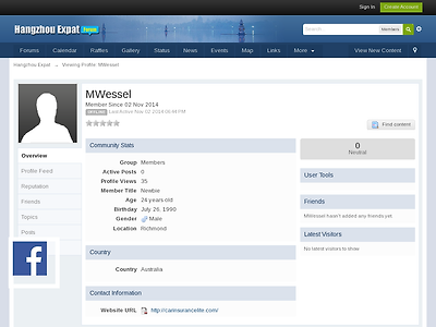 http://www.hangzhouexpat.com/index.php?/user/44718-mwessel/