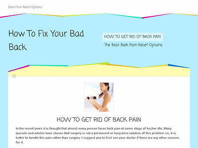 http://backpainreliefdaily.weebly.com/