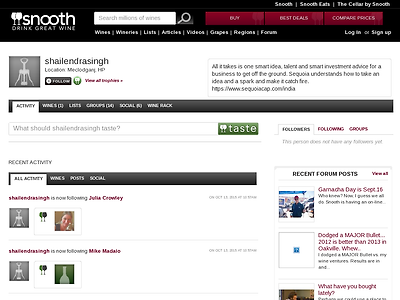 http://www.snooth.com/profiles/shailendrasingh/