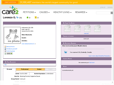 http://www.care2.com/c2c/people/profile.html?pid=216117197