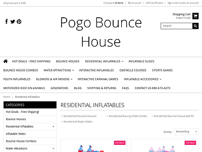 http://www.pogobouncehouse.com/residential-nylon-inflatables