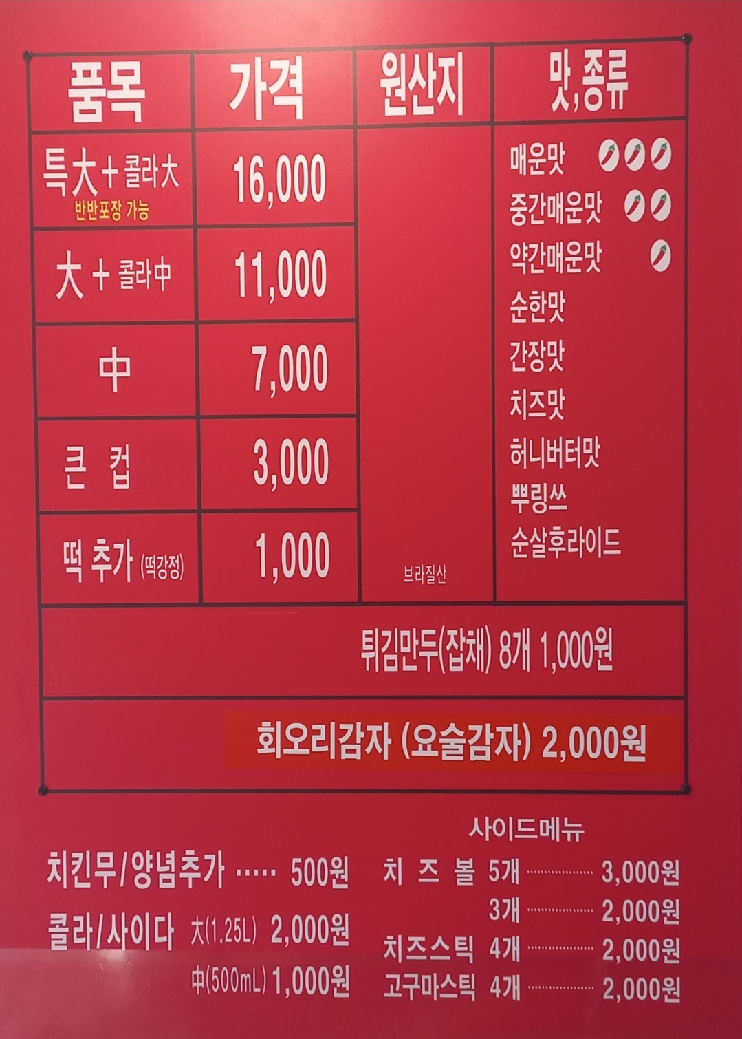 큰집닭강정 6