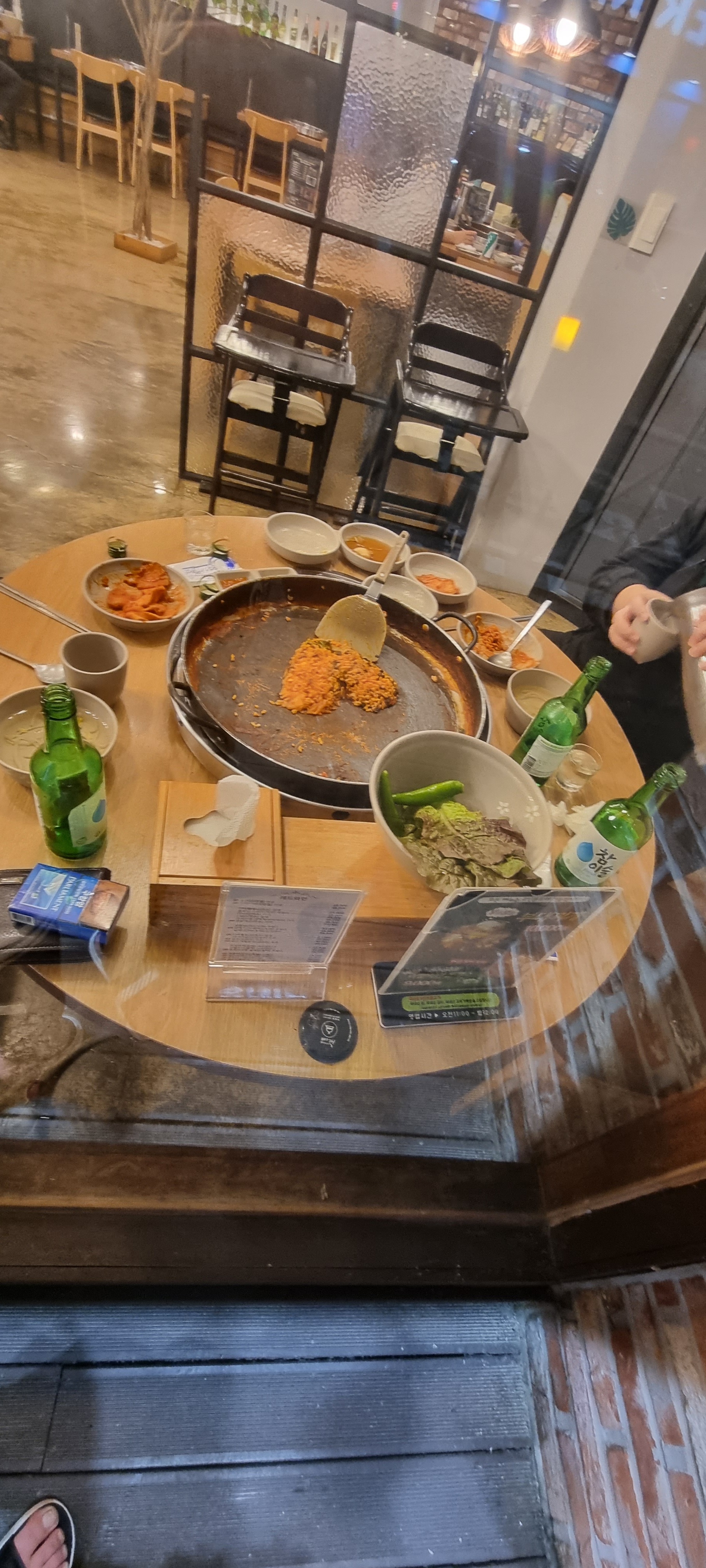 철판위에 닭갈비 3