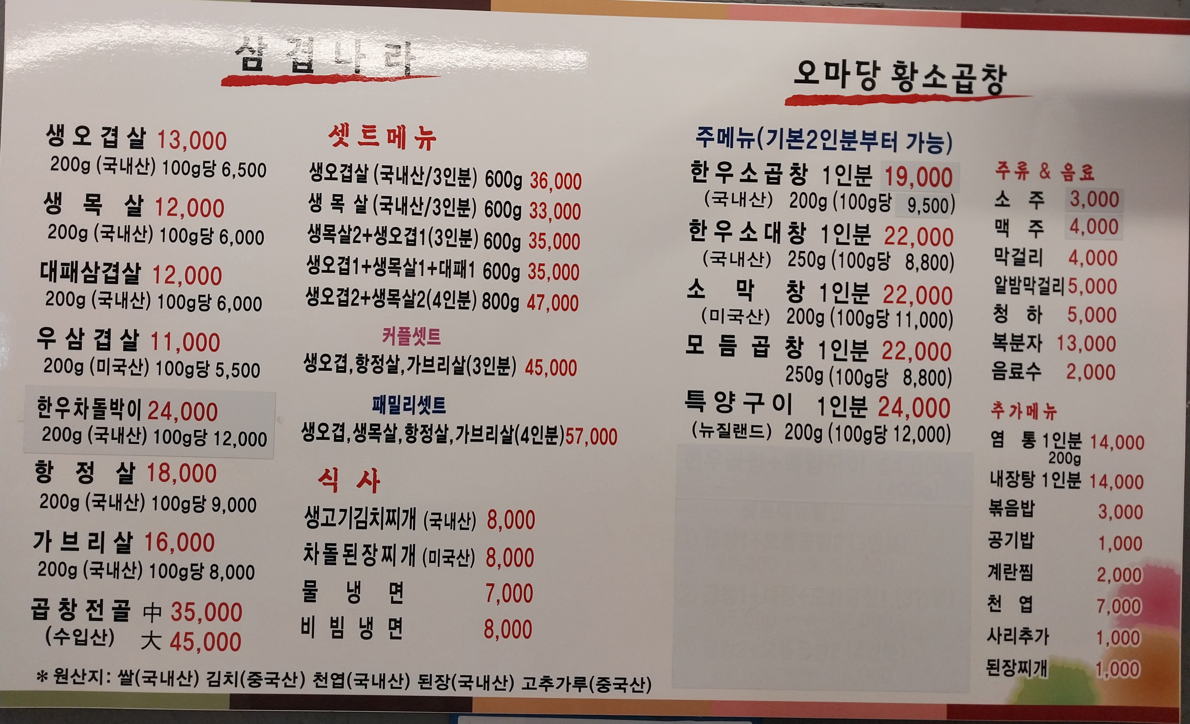 Samgyeomnara 1