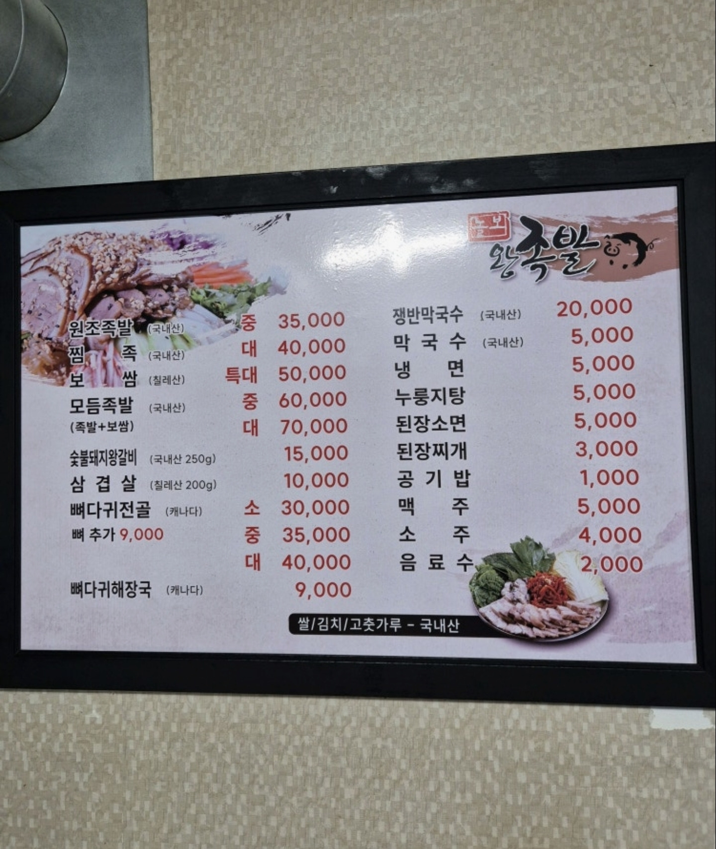 Nolbusutbulgalbiwangjokbal (놀부숯불갈비왕족발) 1