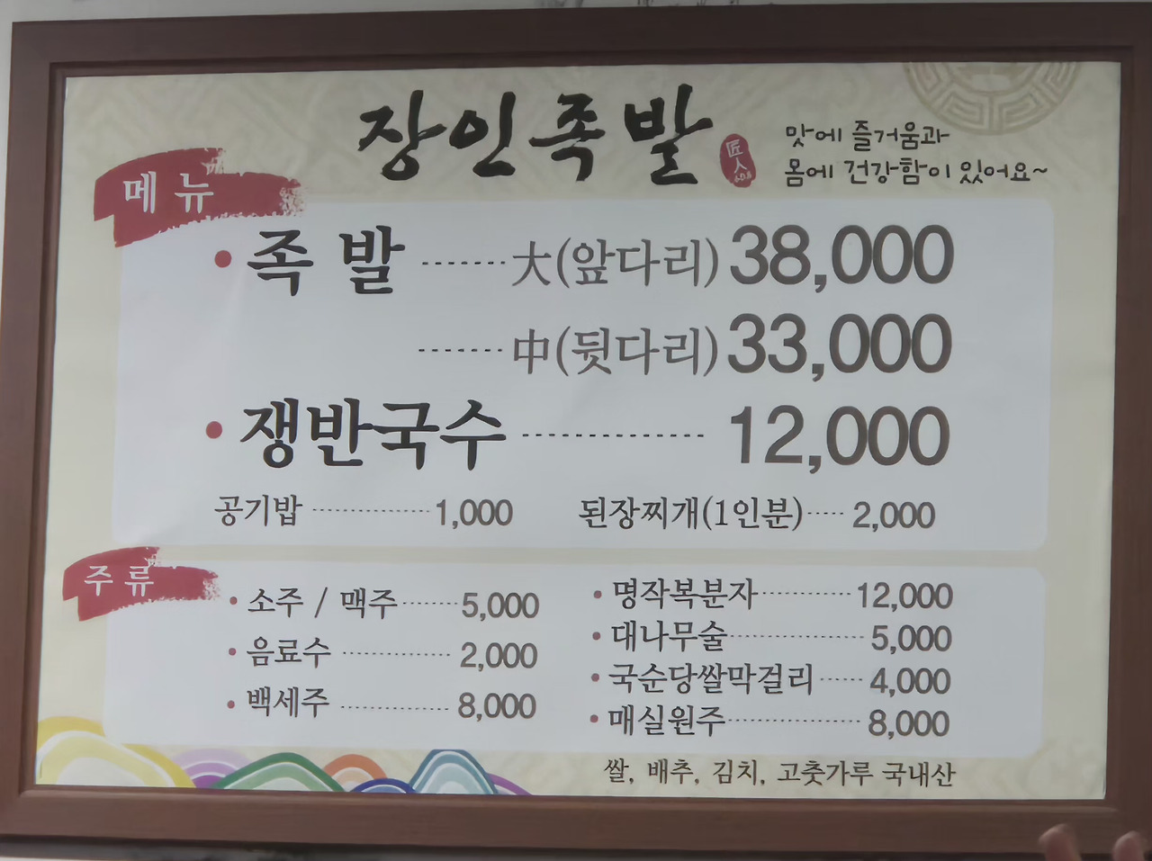 Janginjokbal 6