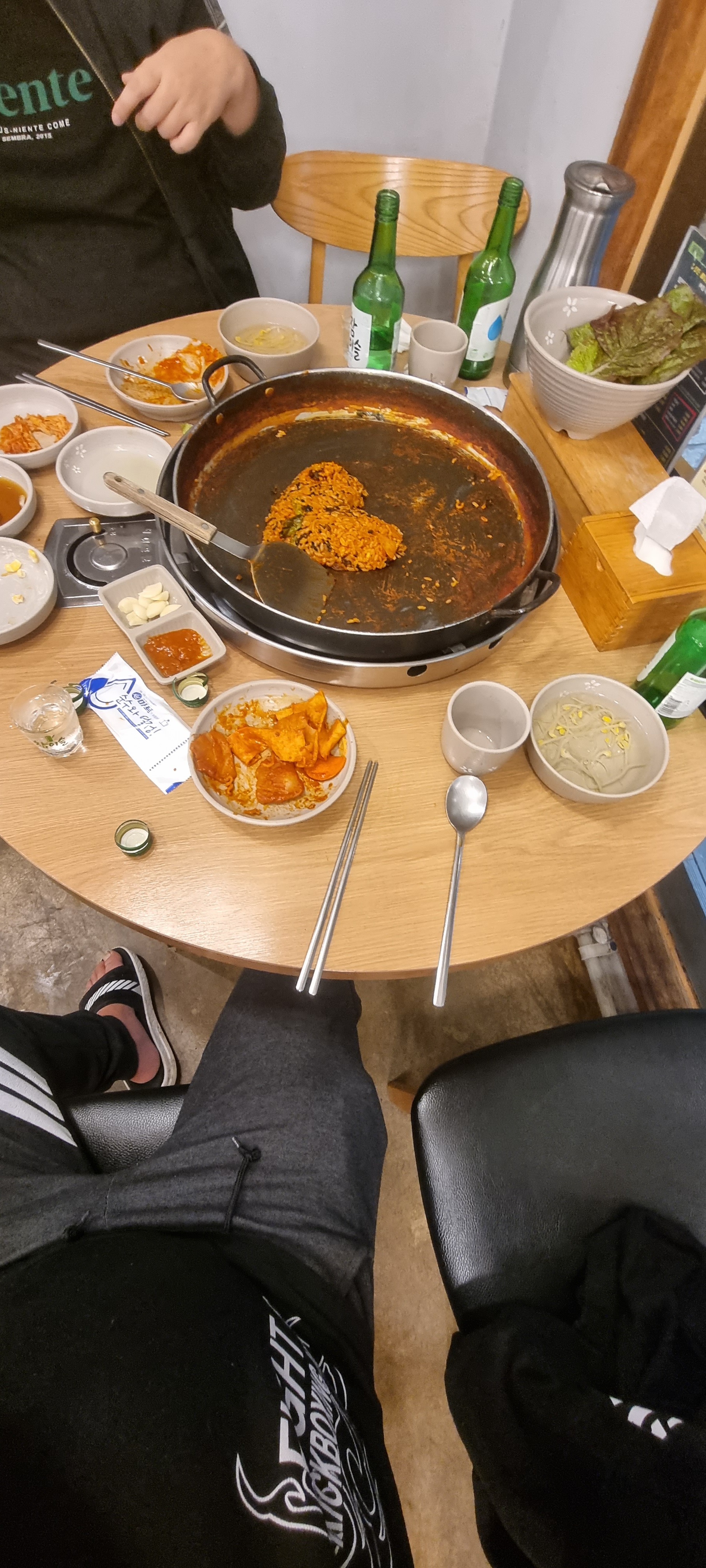 철판위에 닭갈비 2