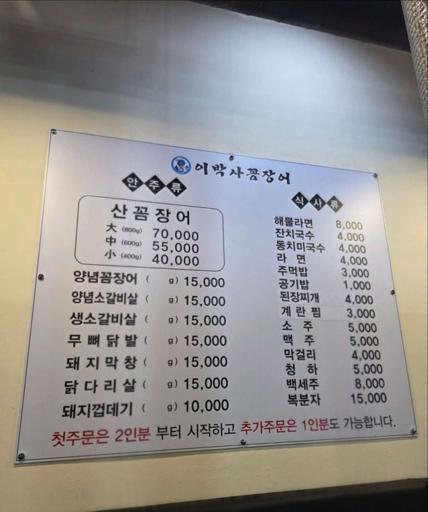 Ibaksakkomjangeo (이박사꼼장어) 1