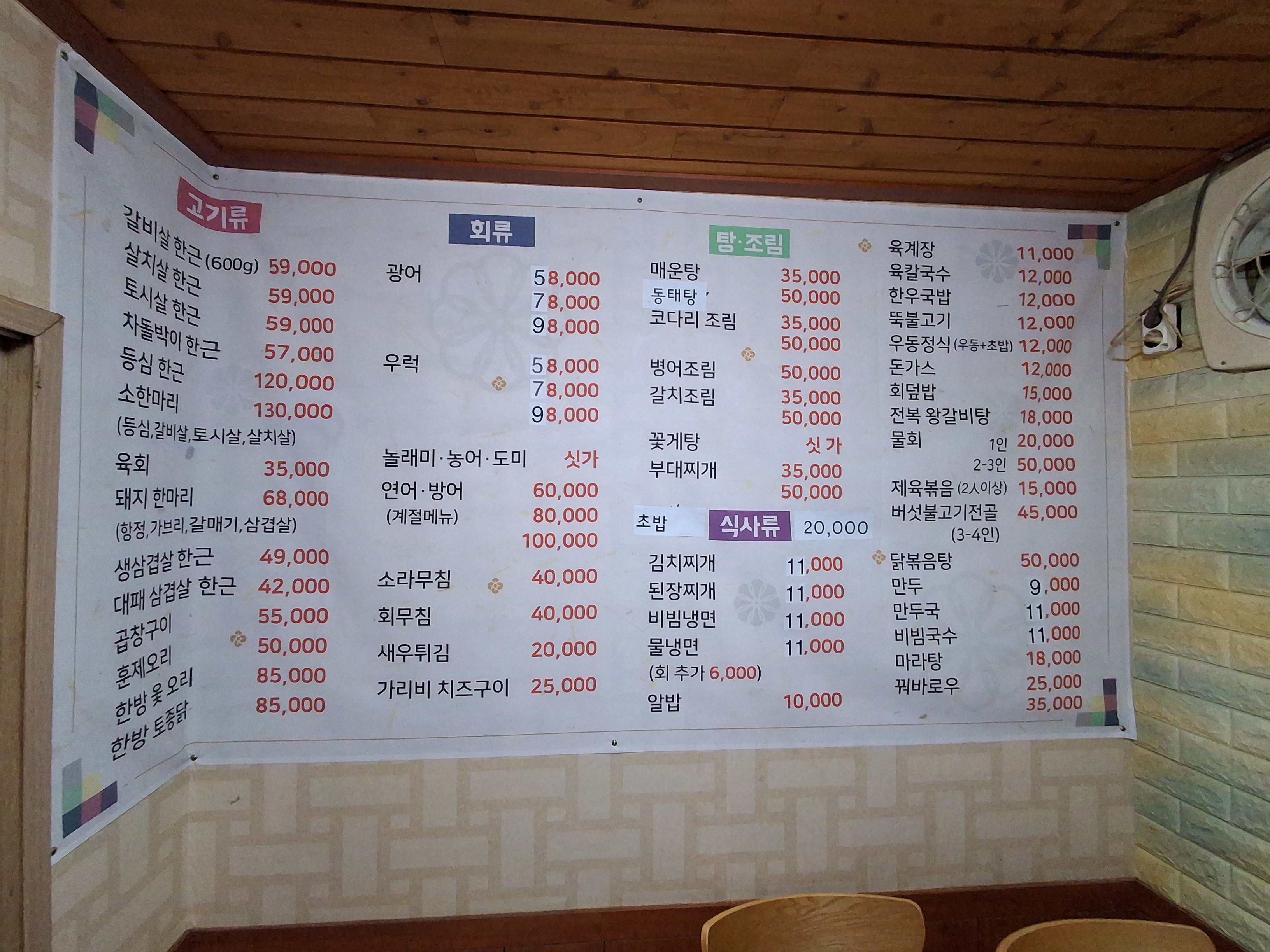 Cheonggiwajip (청기와집) 1