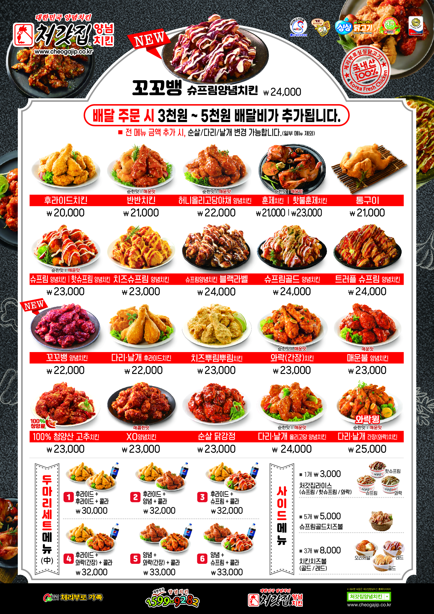 처갓집양념치킨 경성부경대점 사진 4