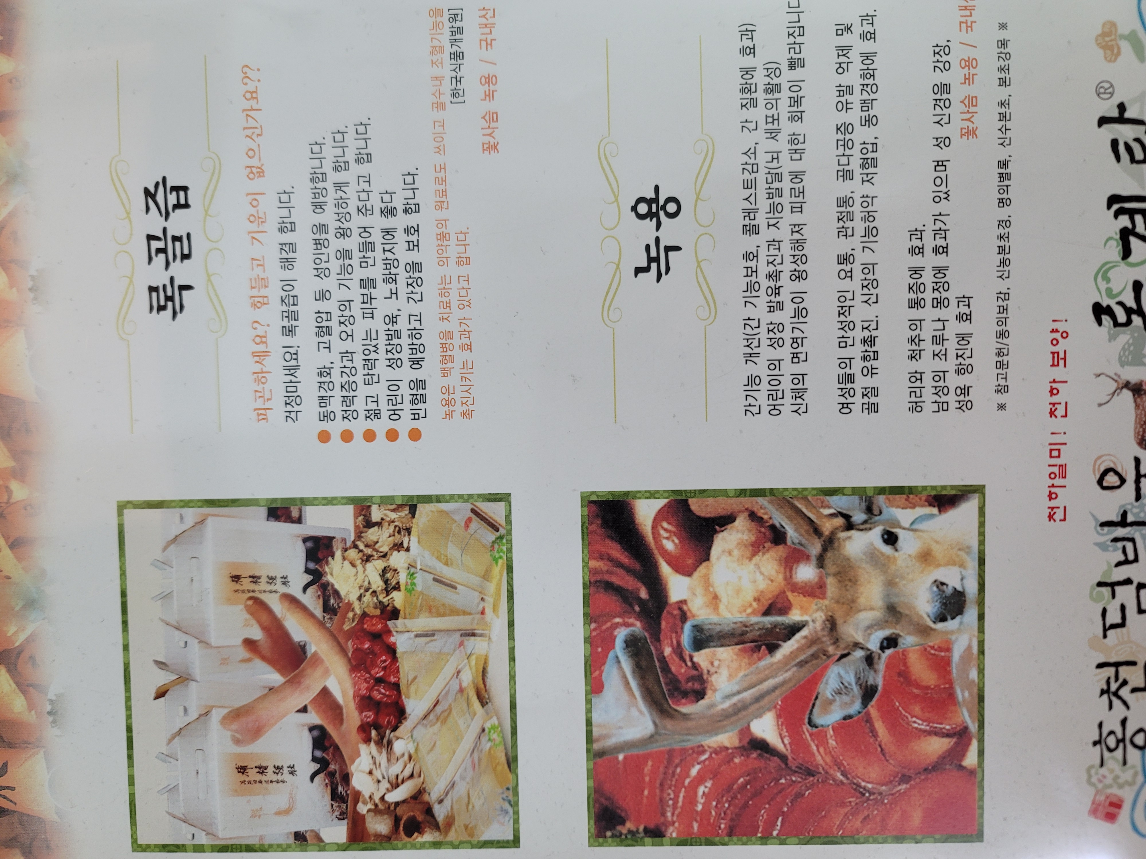 홍천덤바우록계탕 3