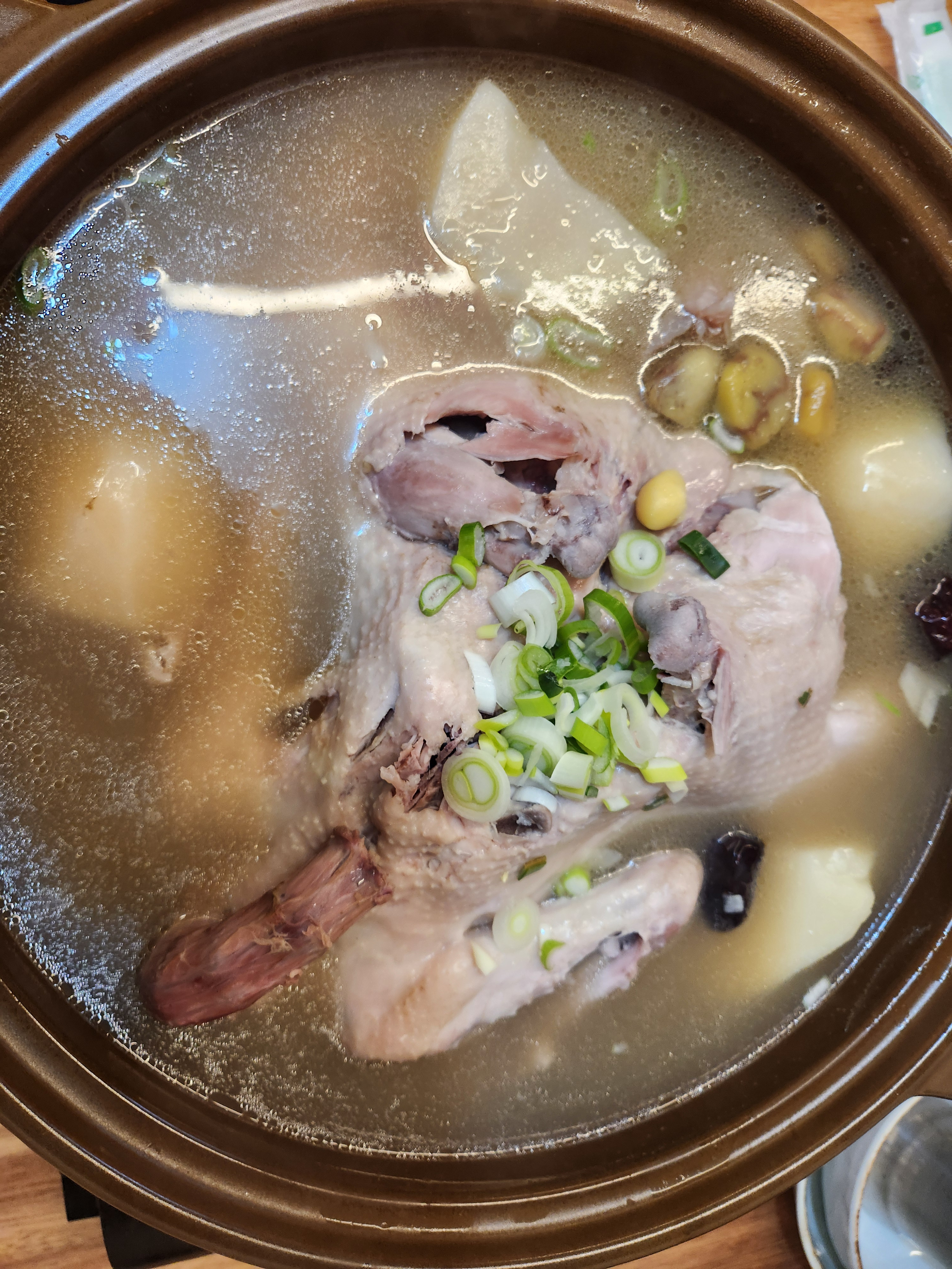Baengnyeonyakchosamgyetang (백년약초삼계탕) 1