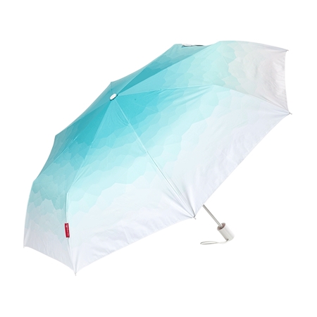 독특하고 예쁜 그라데이션 디자인의 99% 자외선차단우산