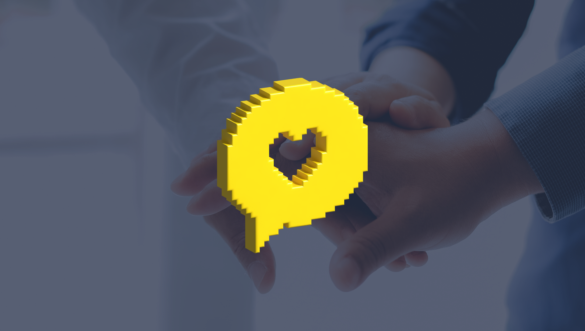 모두의 마음에 마음으로 답하는 카카오의 모습을 시각화 했습니다. 