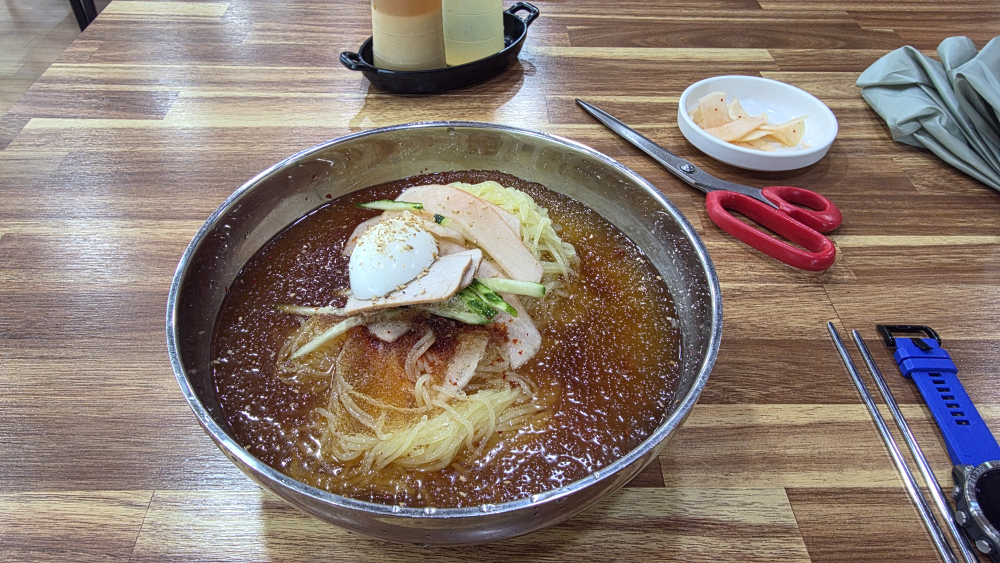 감포밀면 사진 2