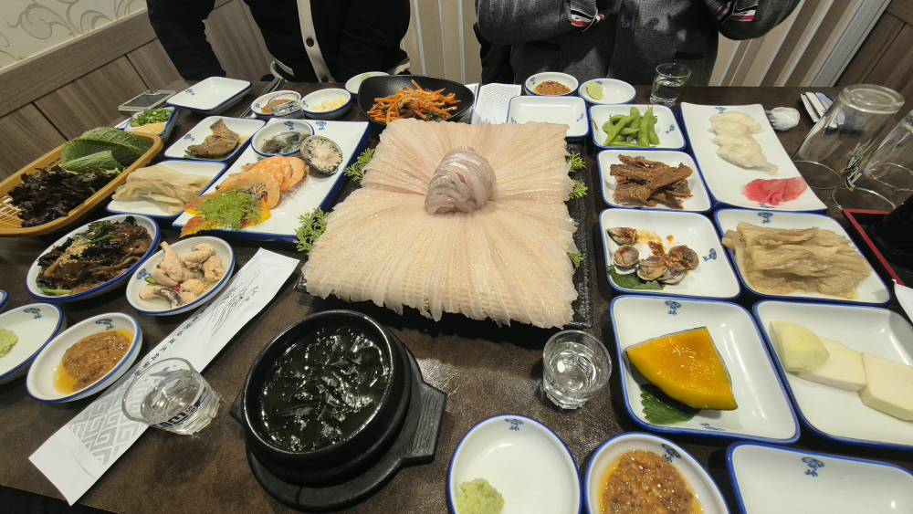독도참가자미회 사진 2