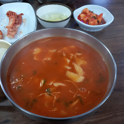 매운수제비 사진 8