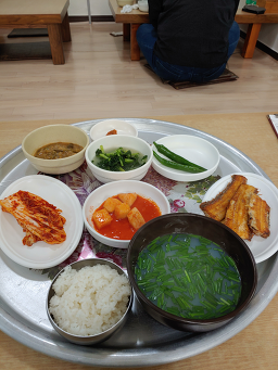 하동재첩국 대표 사진