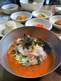옛성도물회 사진 2
