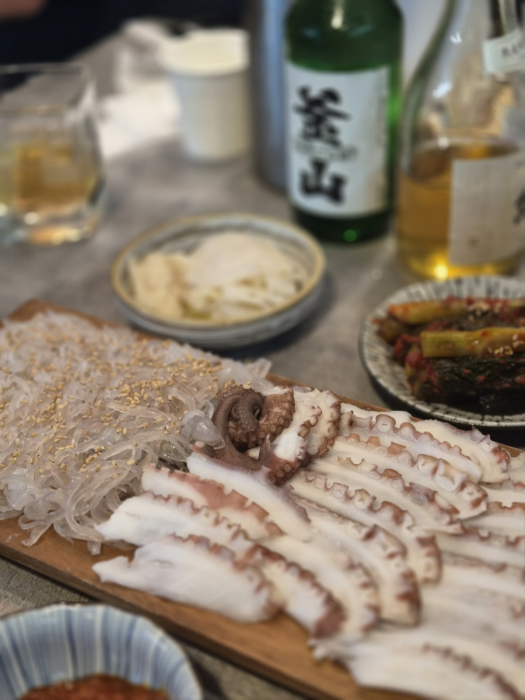 오조불 산오징어회 사진 2