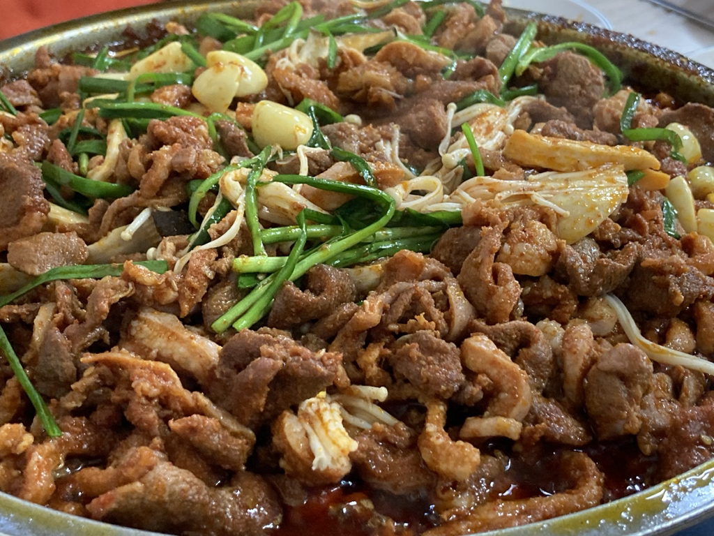 유황생오리가 대표 사진
