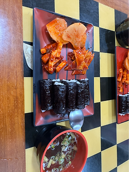 우동충무김밥 사진 2