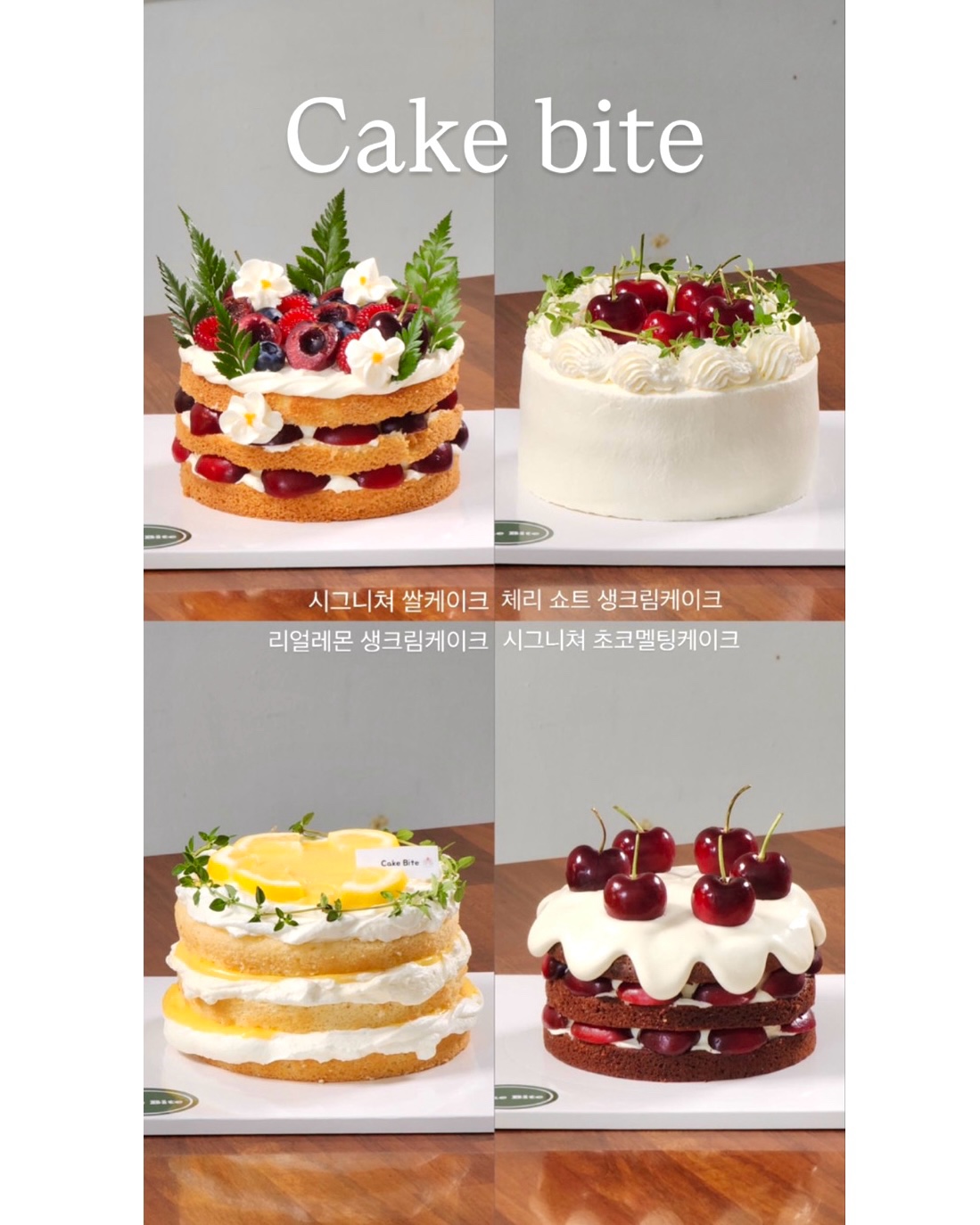케이크한입 대표 사진