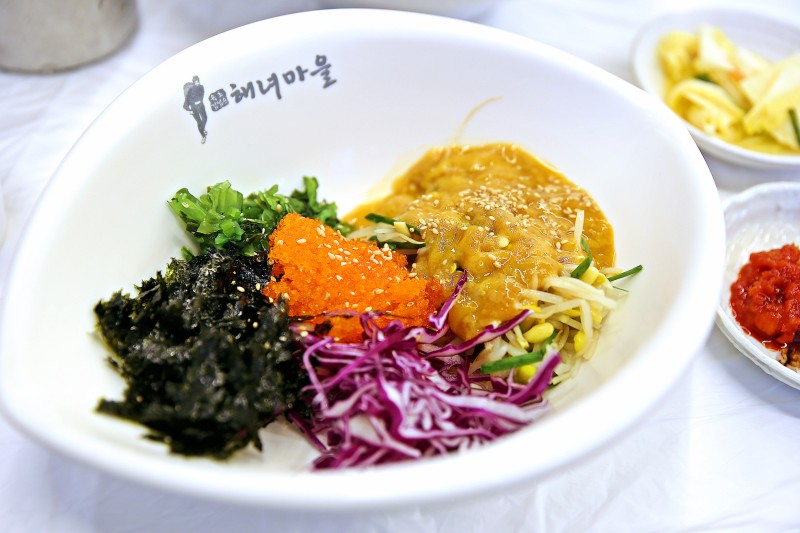 성게알비빔밥