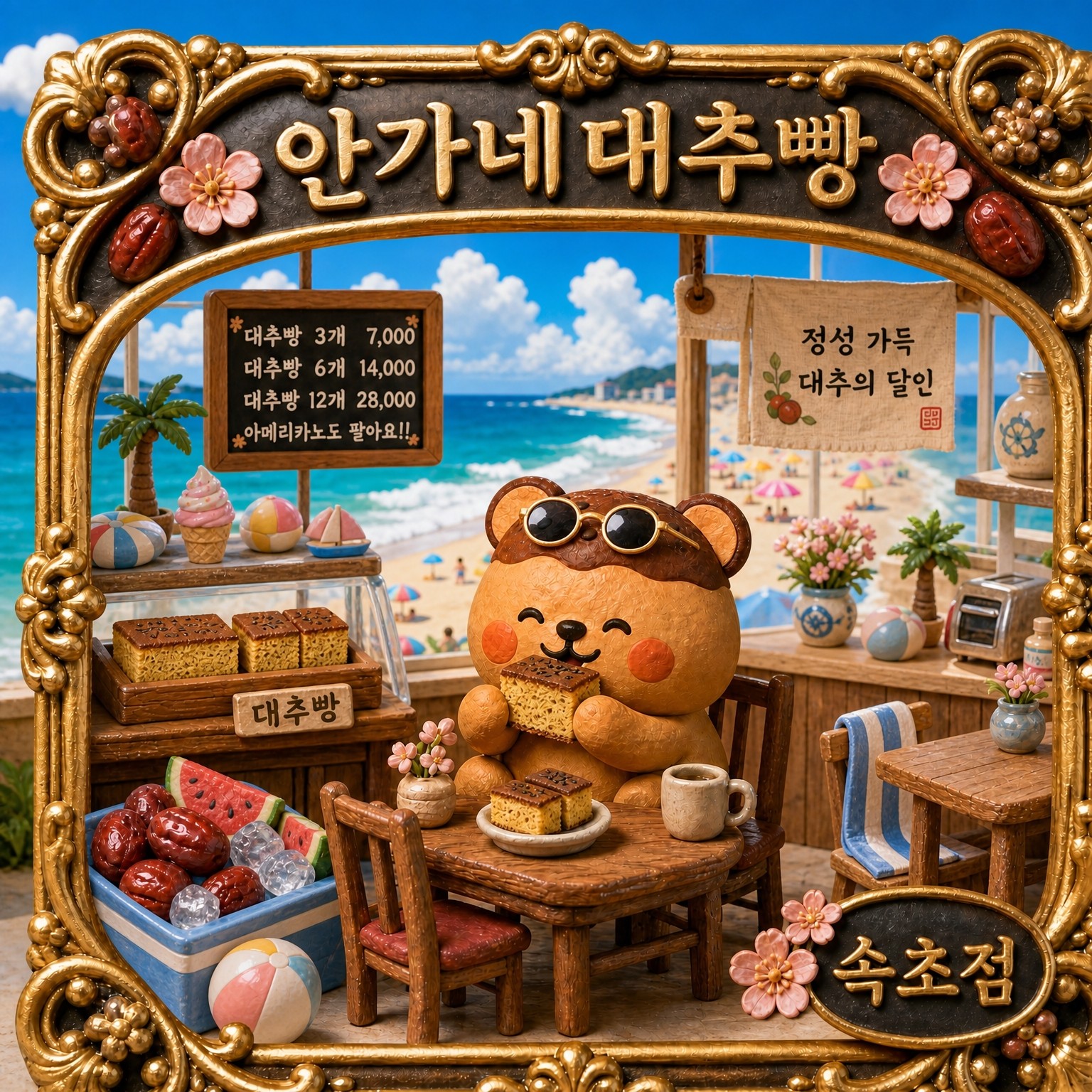 안가네대추빵 속초교동점