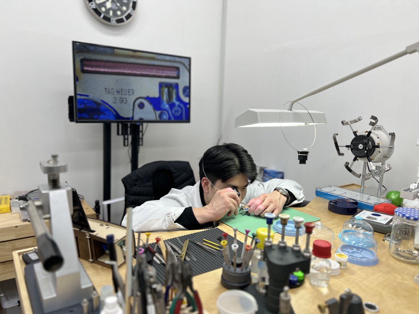 아날로그워치 매장 사진