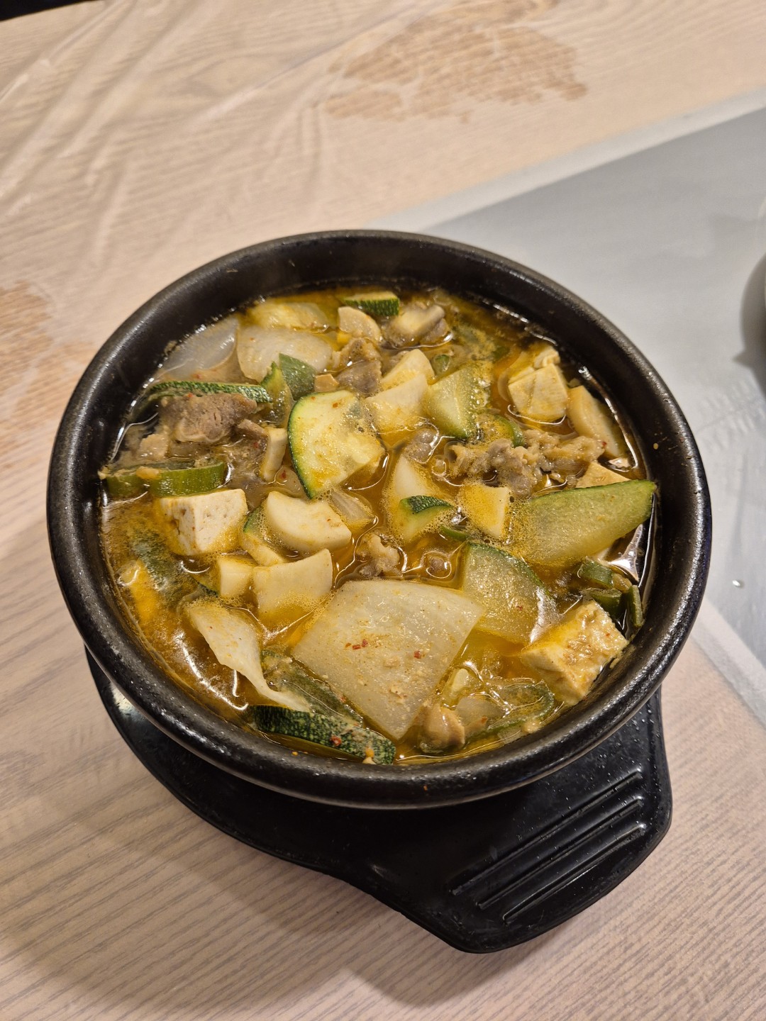 우삼겹된장찌개