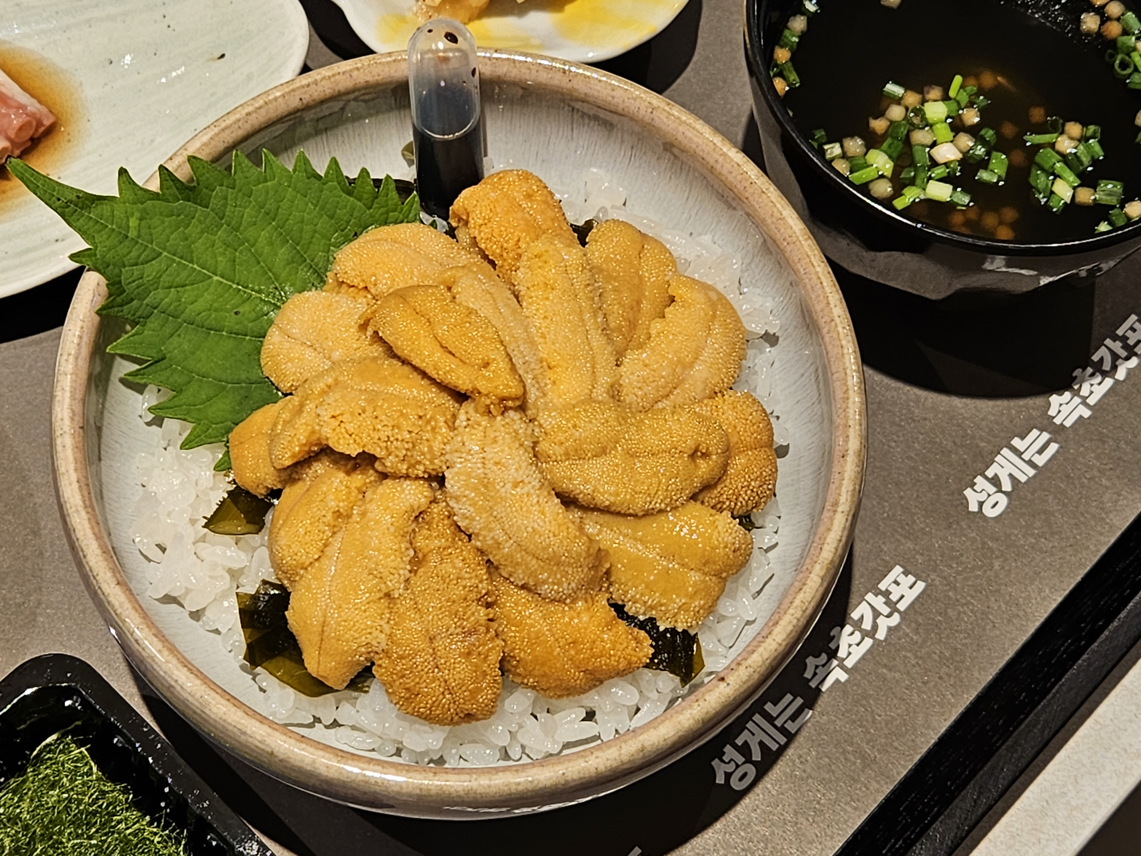성게덮밥(우니동)
