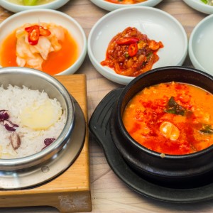 가마솥밥 얼큰순두부