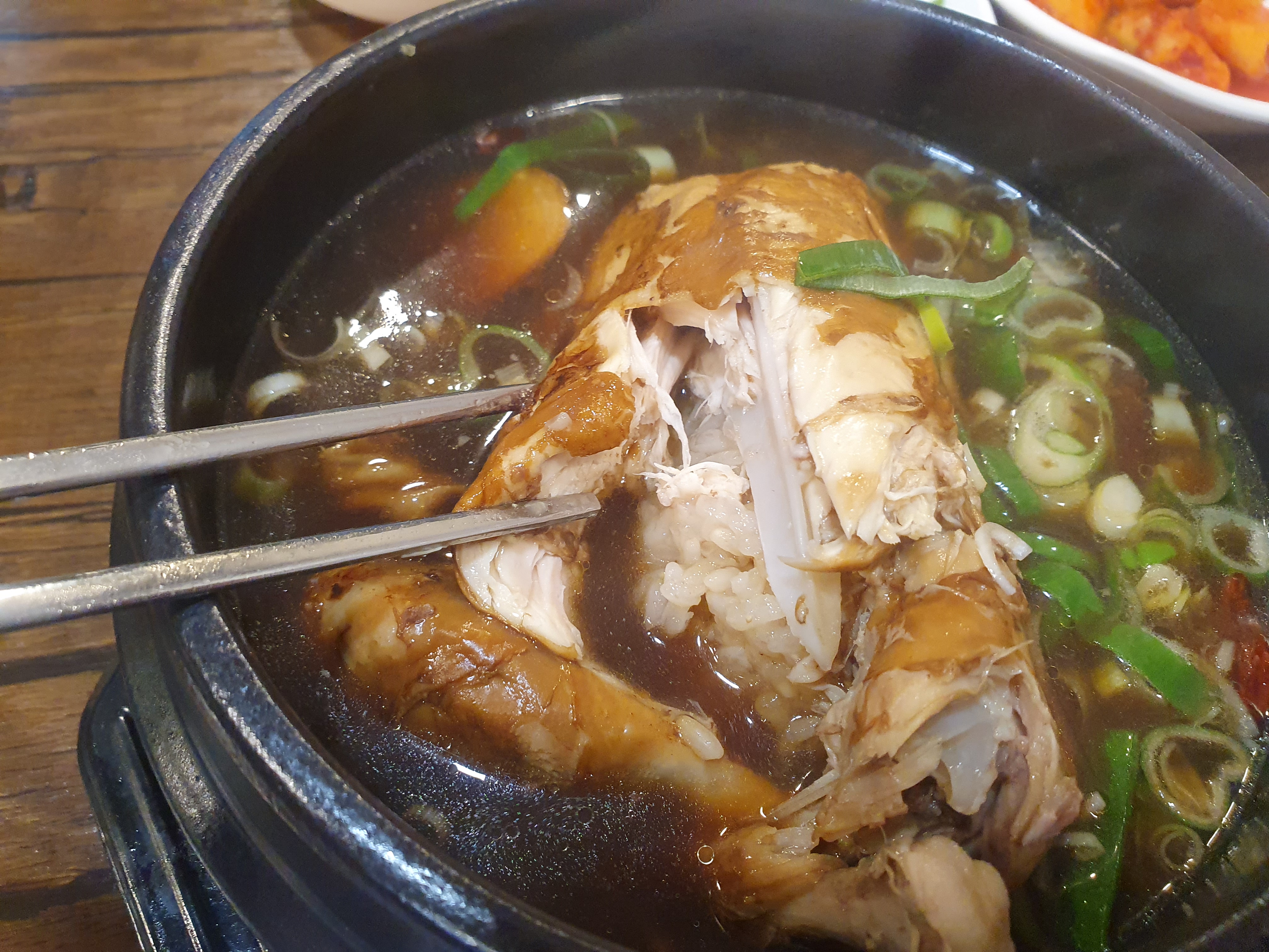만미정상황버섯삼계탕 사진 3