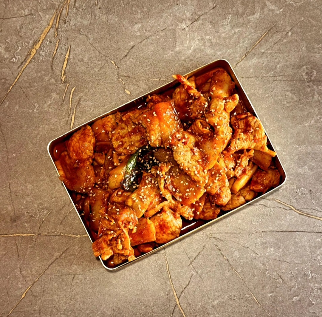 제육볶음+된장찌개