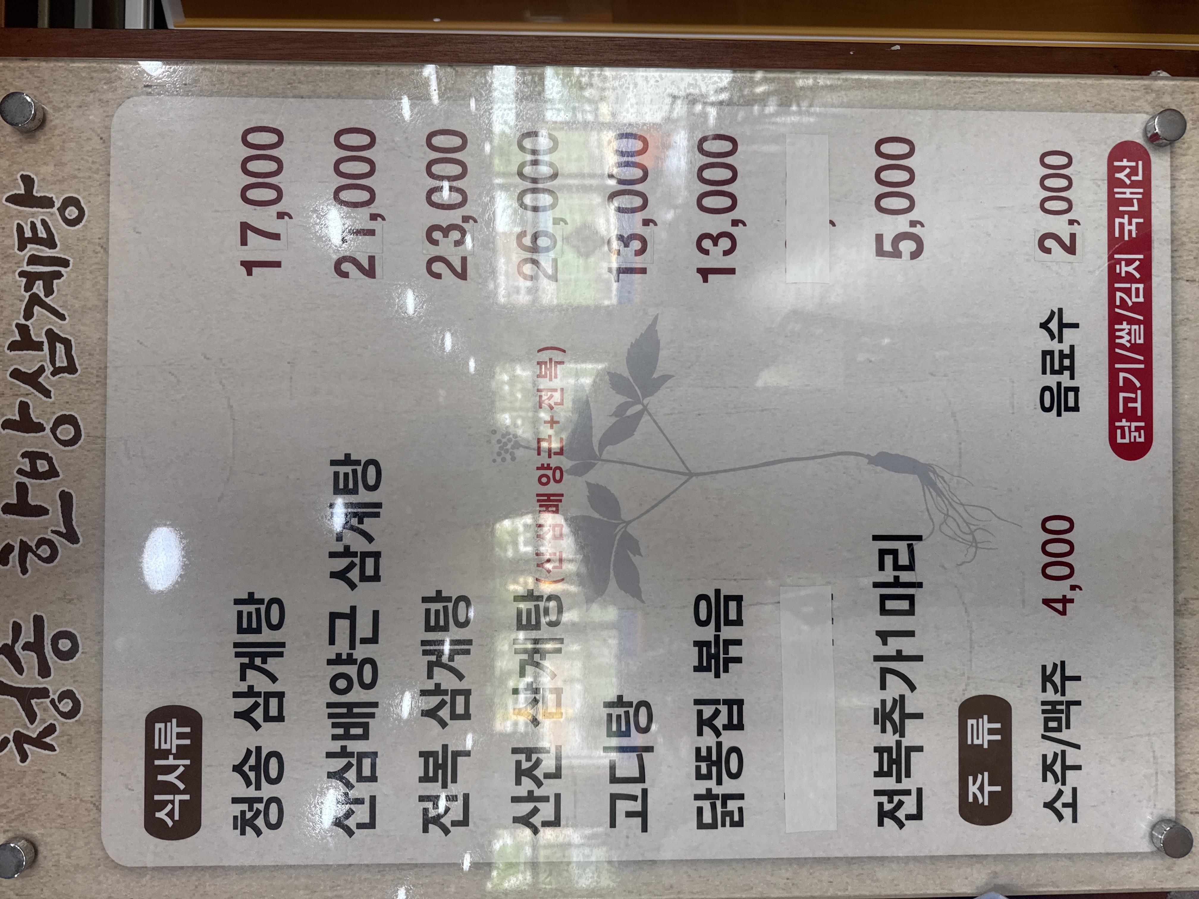 Cheongsonghanbangsamgyetang (청송한방삼계탕) 1