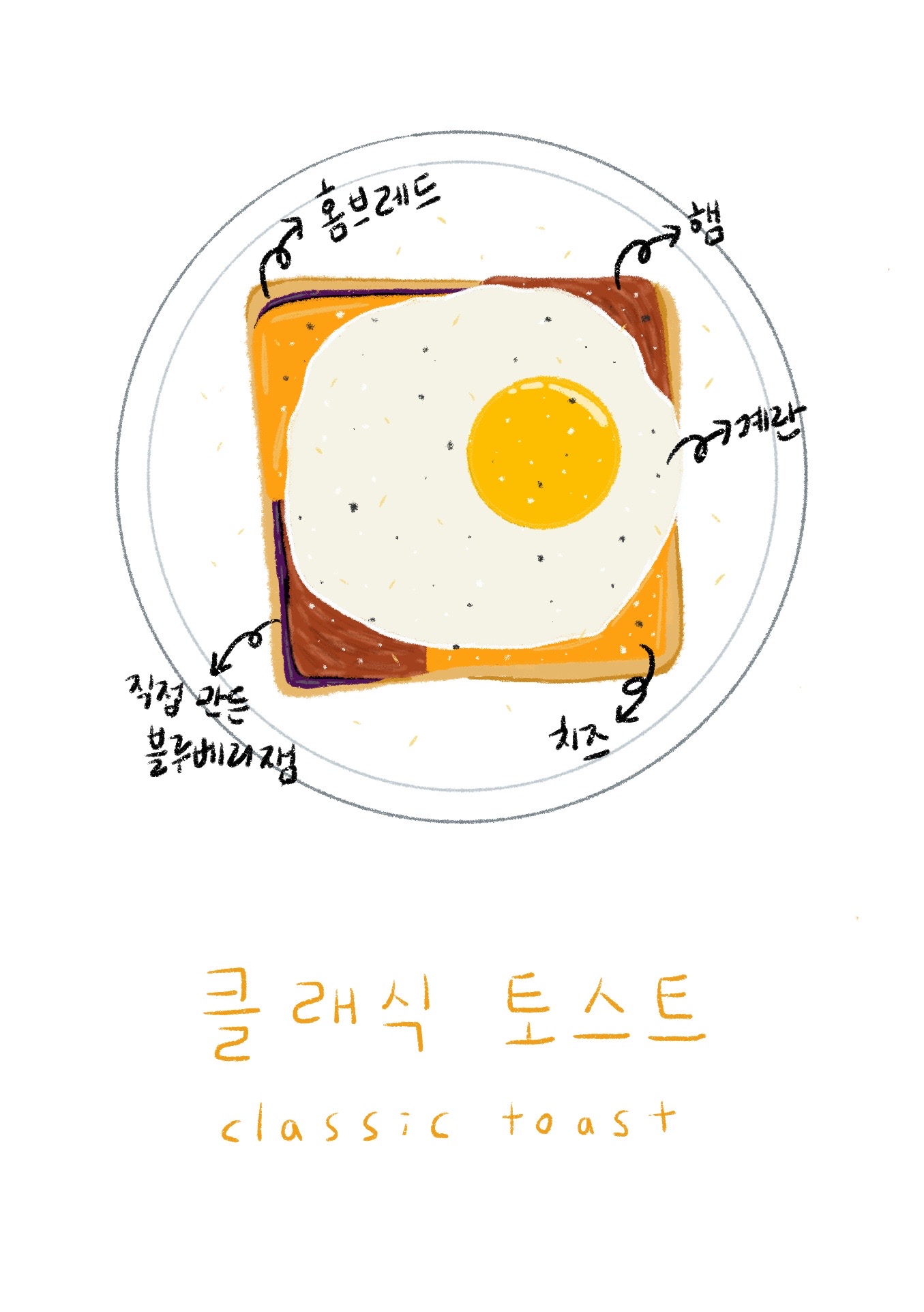 클래식 토스트