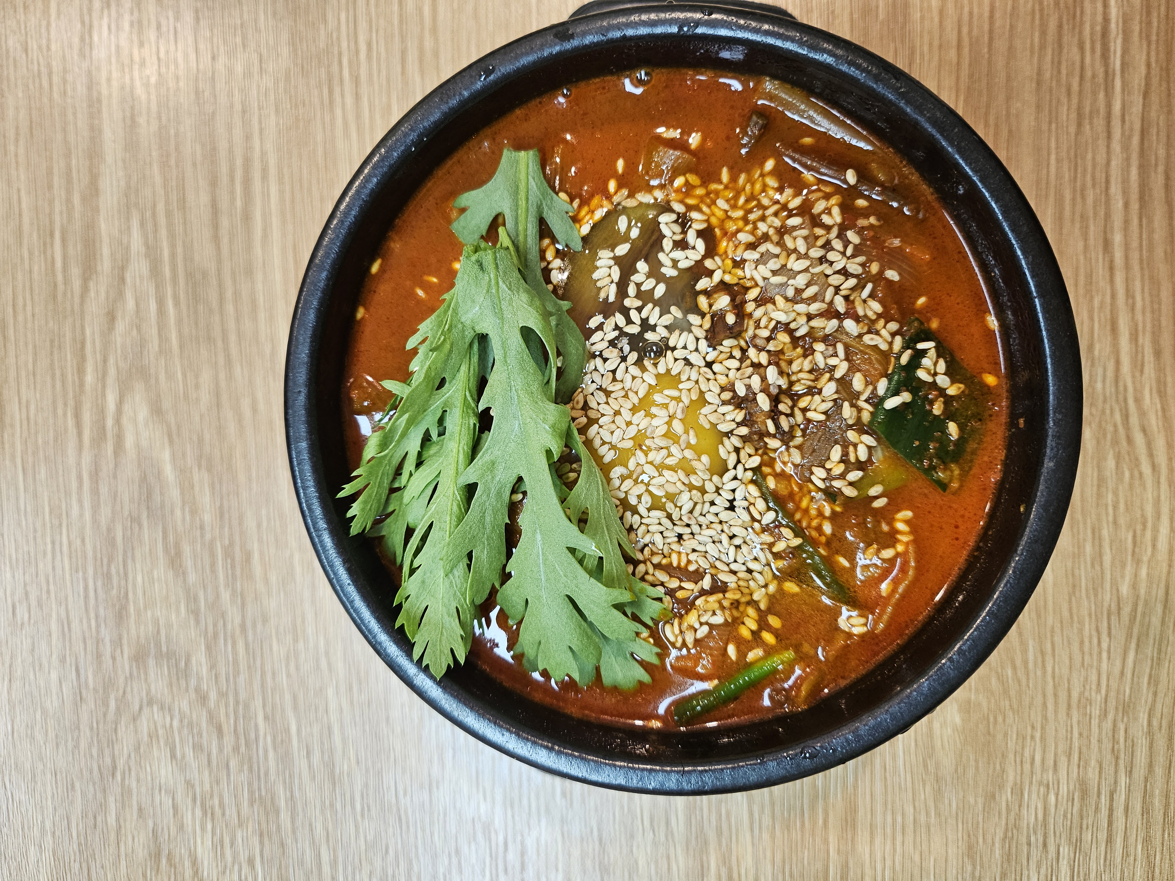 1인차돌육개장뚝배기