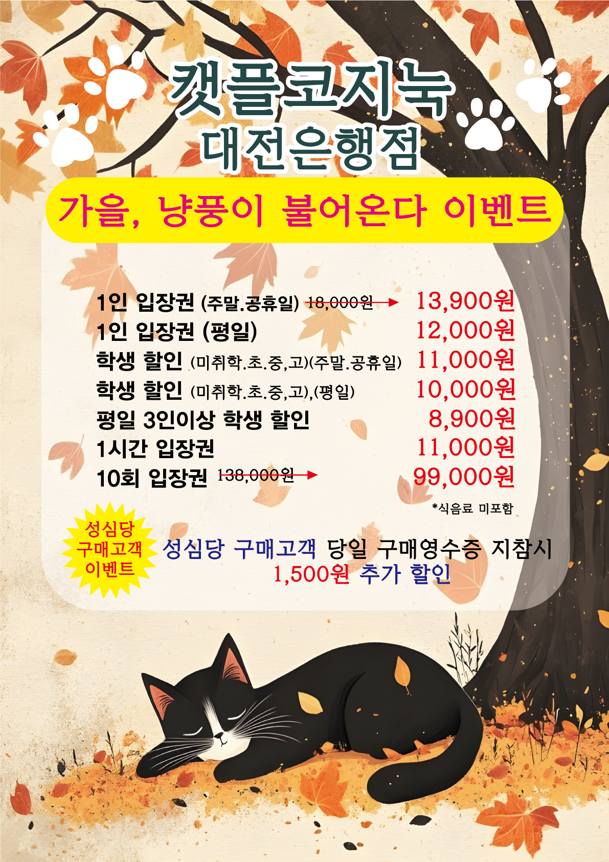캣플코지 눅 대전은행점