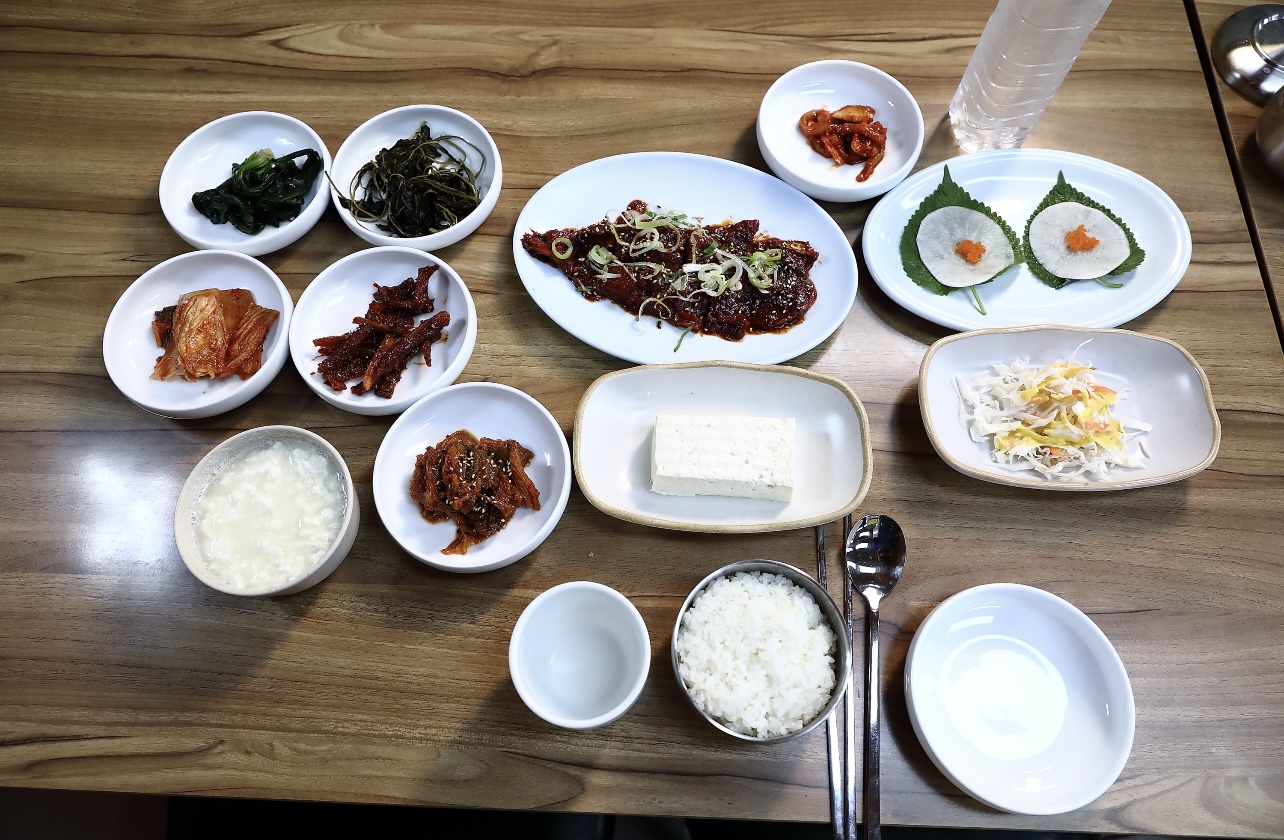 황태구이정식