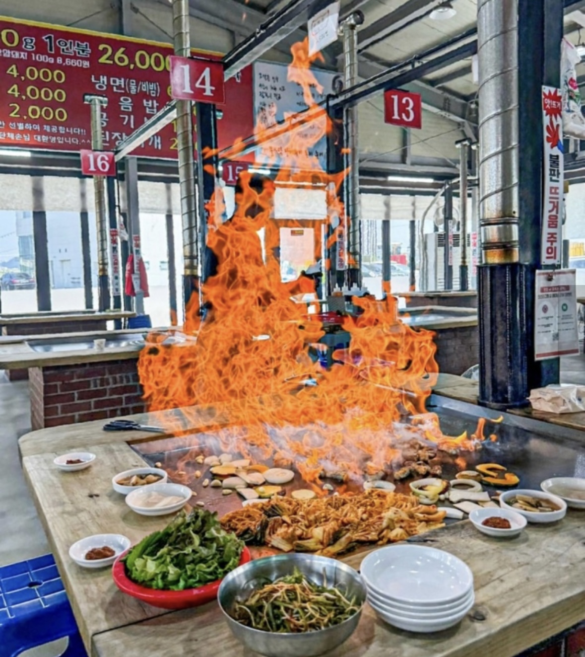 당구대통철판삼겹살 명지점 사진 2