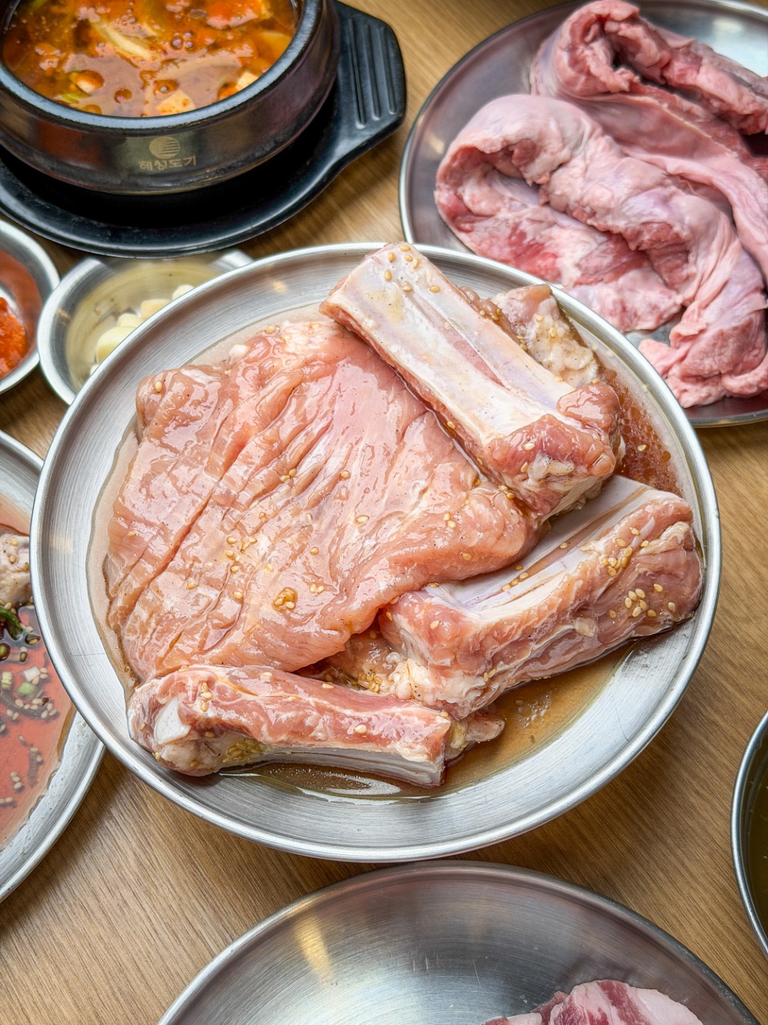 한돈 양념갈비