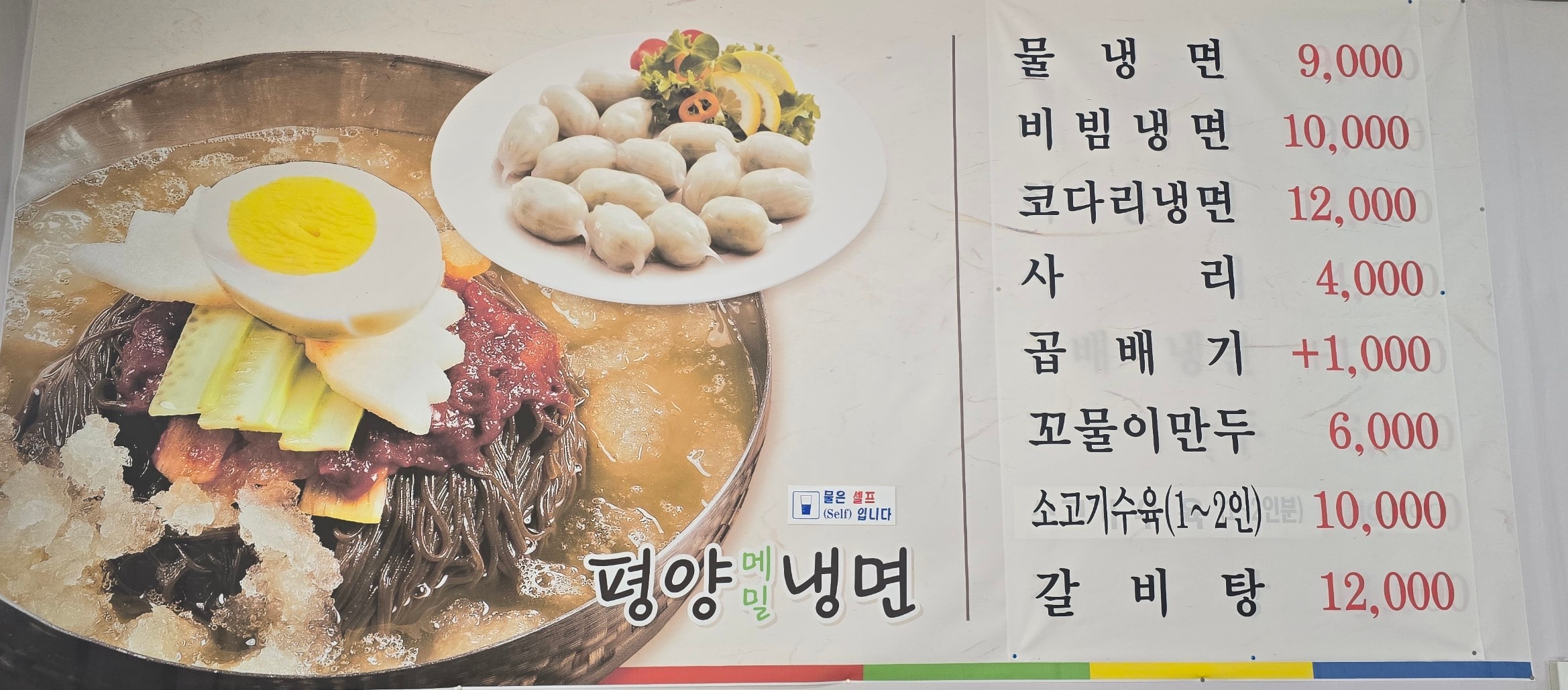Pyeongyangmemillaengmyeon (평양메밀냉면) 2