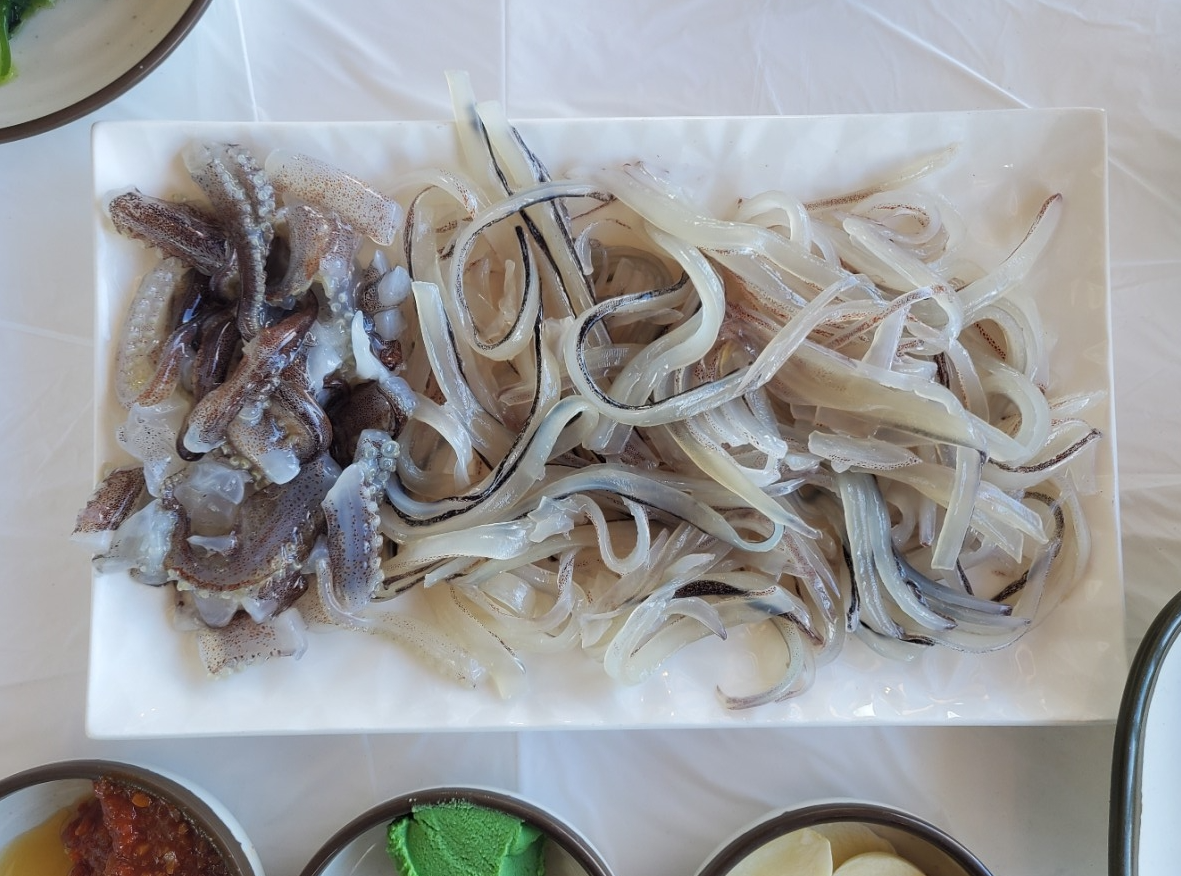 오징어회