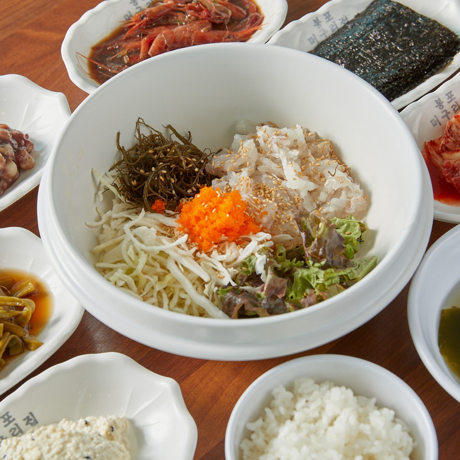 광어회덮밥