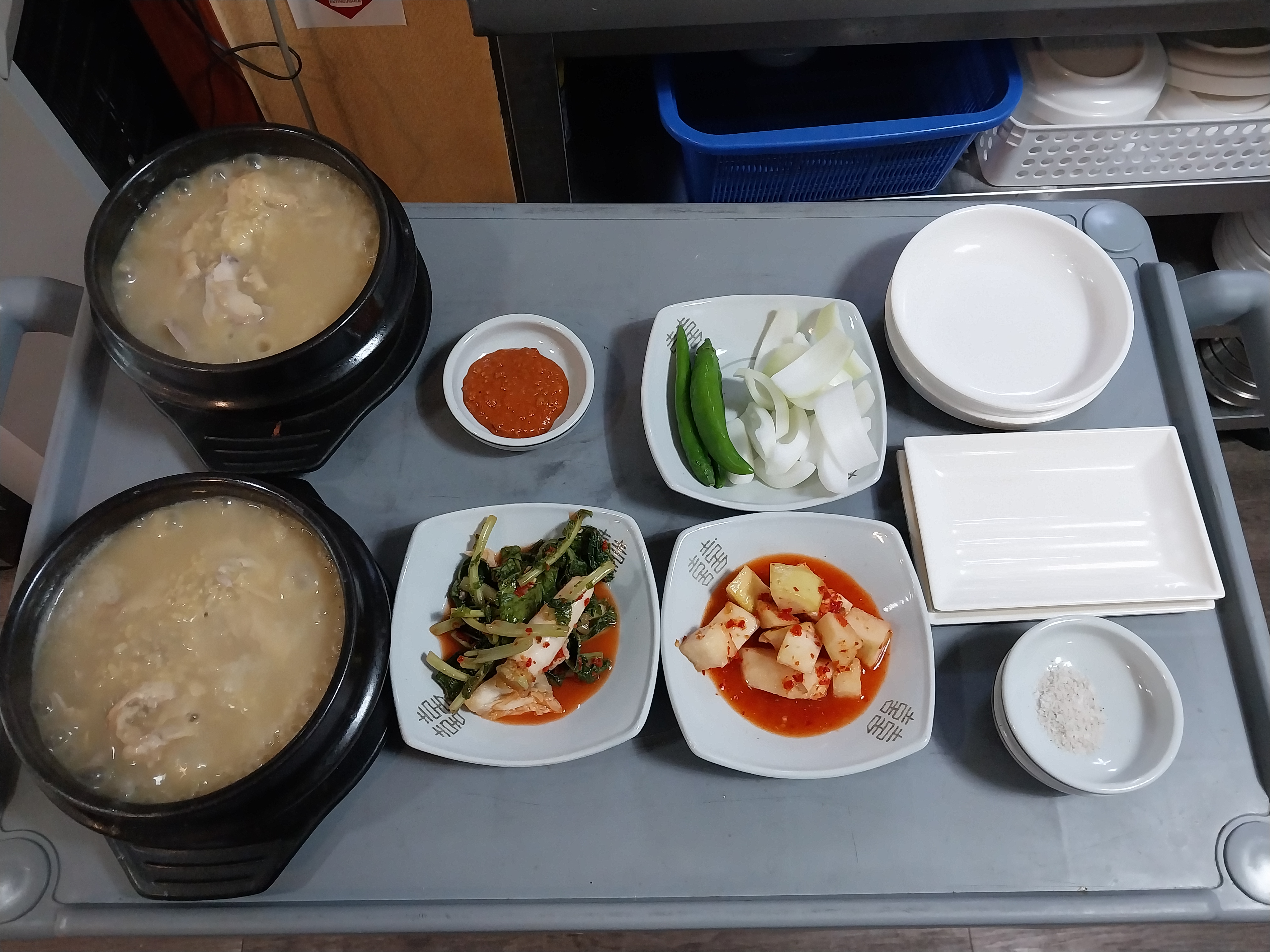 오거리 녹두삼계탕 2