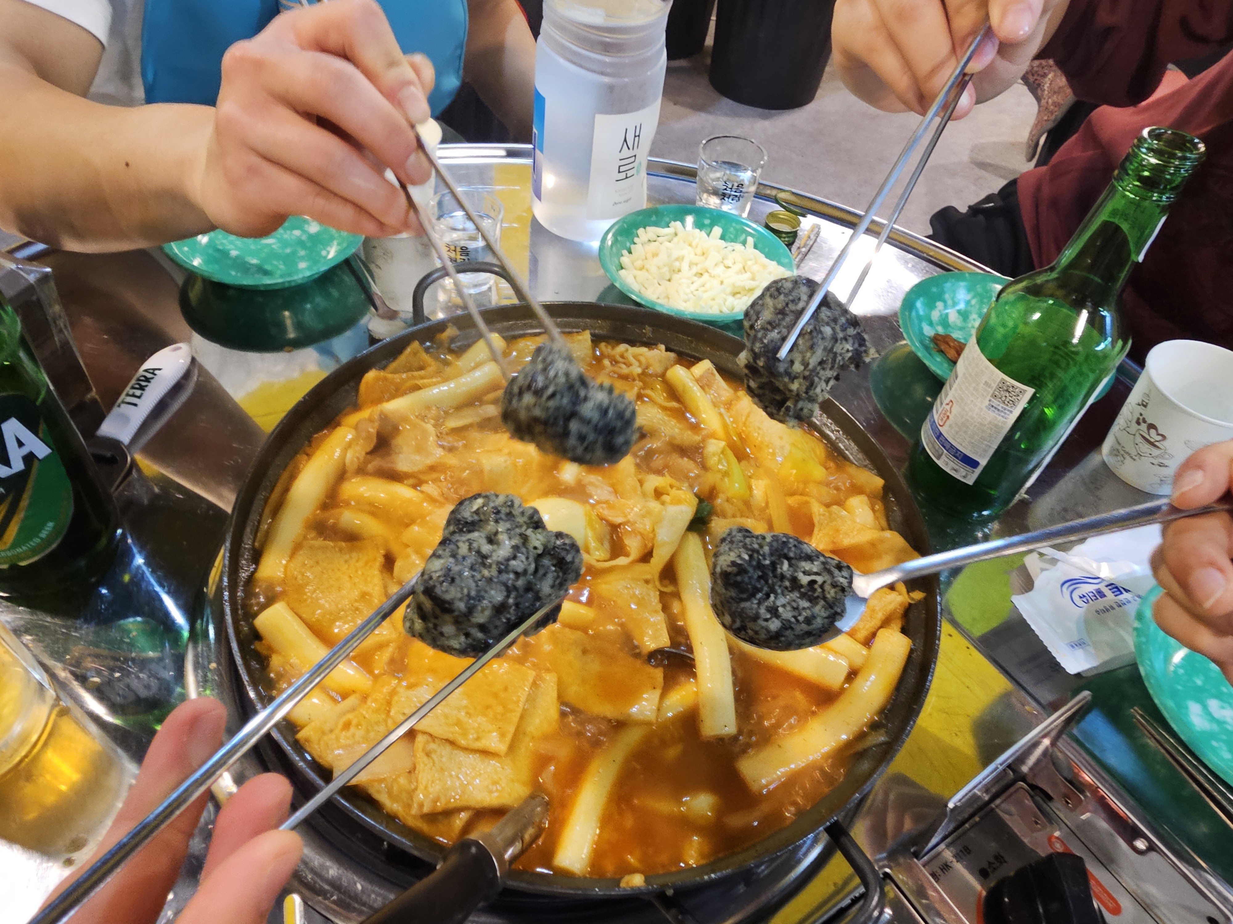 온수 도라무통 즉석떡볶이 5