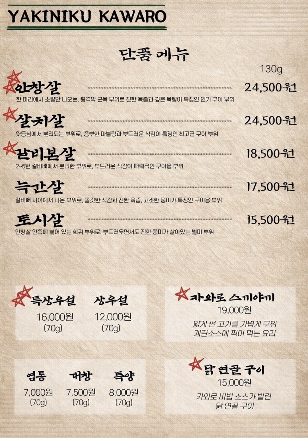 야끼니꾸 카와로 사진 3