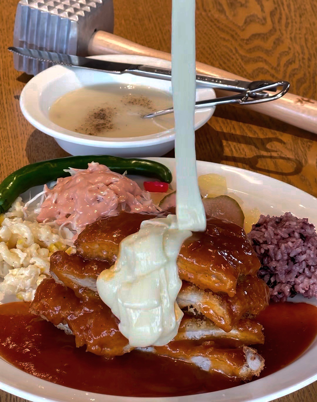 경양식탁 사진 3