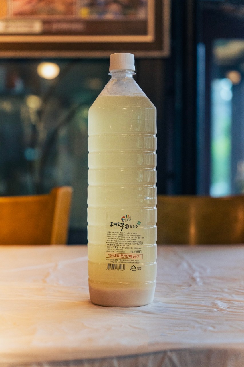 더덕생동동주 (1.5리터)